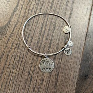Alex and Ani Silver NYC Skyline Bracelet